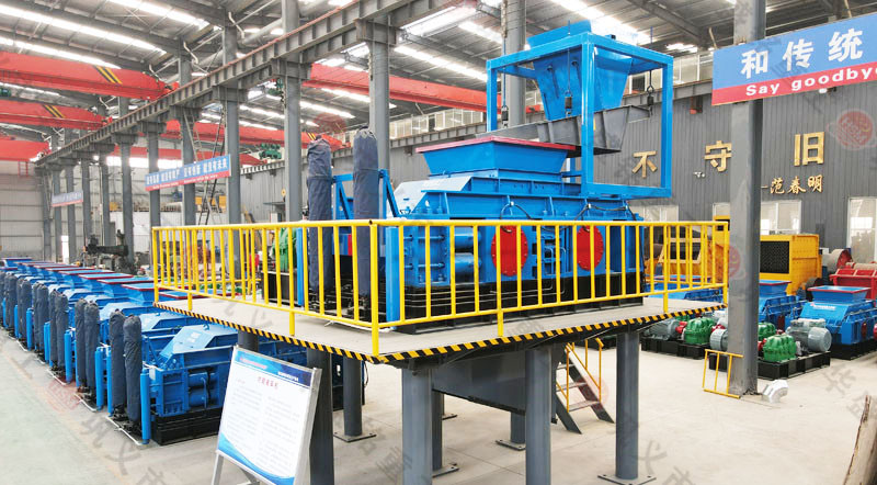 雙輥制砂機處理石灰石的產能和出砂率怎么樣？